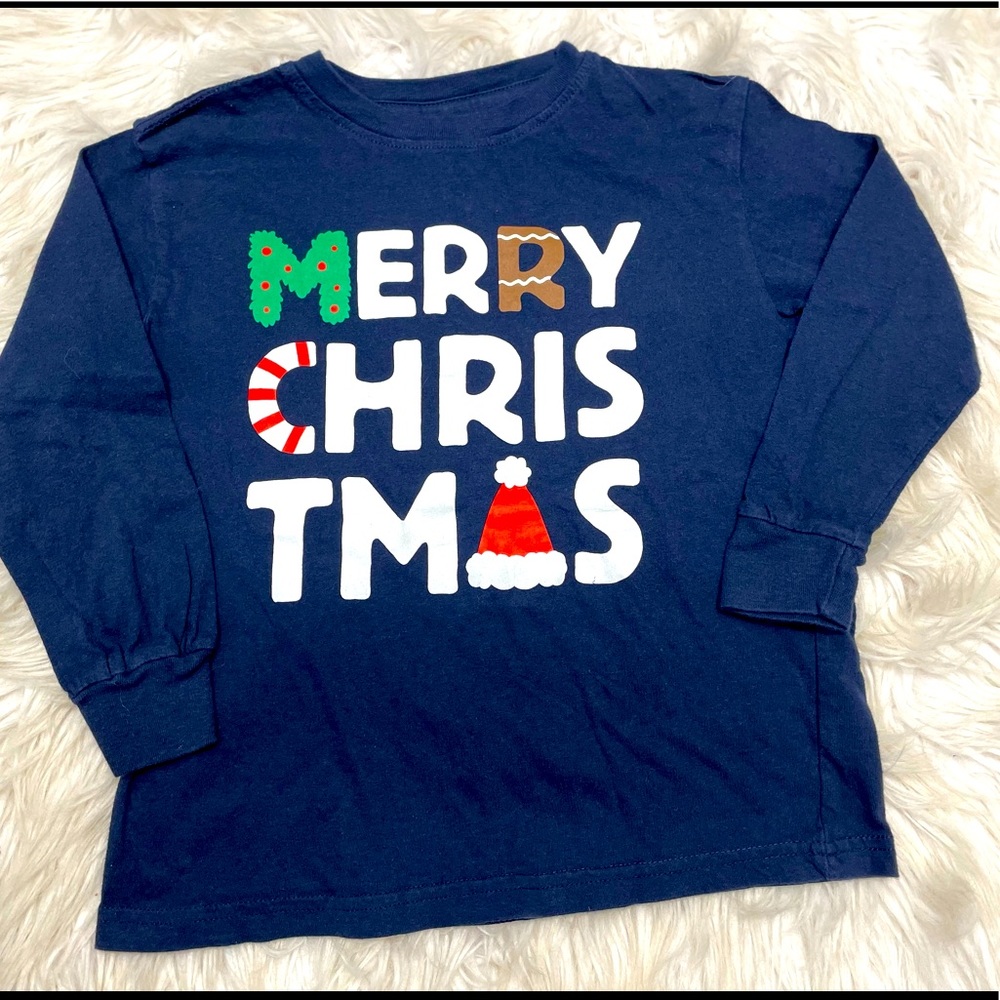 Rabbit Skins Christmas Long Sleeve T-Shirt 5/6